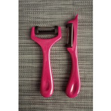 ERHCE Yan ve Düz Soyacak 2'li Pembe