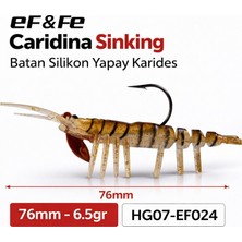Effe Caridina Sinking Batan Silikon Yapay Karides 76MM 6.5gr HG07-EF024