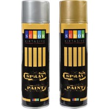 Kitabevimden Südor Sprey Boya 200 ml Krom SPR200-04