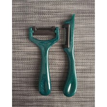 ERHCE Yan ve Düz Soyacak 2'li Yeşil