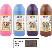 Kitabevimden Südor Parmak Boyası 500 ml Siyah SD8009-14
