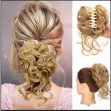 Handmade Balköpüğü Dagınık Topuz Toka Saç