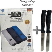 ERHCE  Microfiber Bez & 2’li simli Micro Alman Paslanmaz Çelik Bıçak