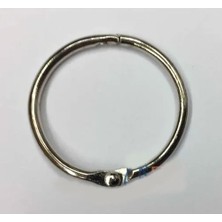 Epilons Kilitli Yuvarlak Halka, 2,5cm - 100 Adet