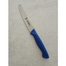 ERHCE  Tırtıklı Sebze Doğrama Bıçağı Alman Paslanmaz Çelik Mavi