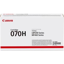 Canon Crg-070H Bk Black Siyah Toner