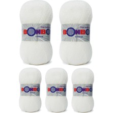 Esranın Dünyası 5 Adet Festival Simli Örgü Ipi Yünü Renk NO:200