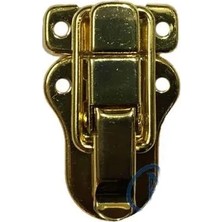 Rivera Tech Rvrthc Sandık, Kutu Klipsi, Ön Kilidi - 48X30MM, Altın, 1 Adet