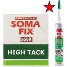 Somafix 12 Adet Beyaz S580 High Tack Korniş Yapıştırıcı Sulu Alanda Da Kullanılır Extra Kuvvetli 15 Dak