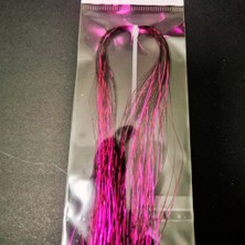 Eagenset Metallic Yarn Sim Ipliği Fuşya Poşet Çapari Simi 40 Metre