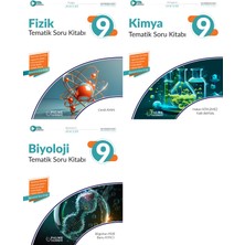 Palme Yayınevi Palme 2026 9. Sınıf Fizik + Kimya + Biyoloji Joker Tematik Soru Seti 3 Kitap