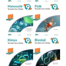 Palme Yayınevi Palme 2026 9. Sınıf Matematik + Fizik + Kimya + Biyoloji Joker Tematik Soru Seti 4 Kitap