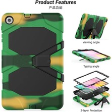 Esranın Dünyası Newface Samsung Galaxy T510 Tab A 10.1 Kılıf Griffin Tablet Kapak - Kamuflaj