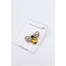 Herşey Trend Herşeytrend Arı Broş - Sarı