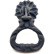 AyrStore Buğz Antika Tarz Dekoratif Pirinç Kalp Sarkaç Mobilya Kulbu - 25 Mm, Oksit