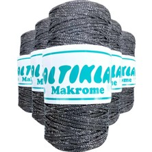 Esranın Dünyası 5 Adet Polyester Simli Makrome Ipi S-420