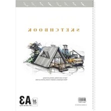 Esranın Dünyası A3 Boyutunda Marker Sketchbook - Yüksek Kalite Kağıt