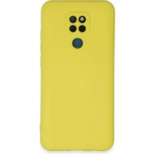 Twin Store General Mobile Gm 20 Kılıf Nano Içi Kadife Silikon - Sarı