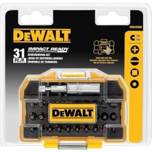 Savlar Store Dewalt DWAX100IR Darbe Hazır Vidalama Sert Kılıf Seti, Ekstra Küçük, 31 Adet