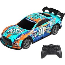 Savlar Store Oyuncak 2.4 Ghz Rc Full Fonksiyon LED Işıklı Gövde 1:22 Şarjlı Uzaktan Kumandalı Arabası (Turkuaz)