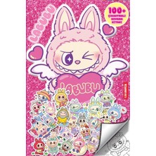 Savlar Store Labubu - 100+ Çıkartmalı Boyama Kitabı