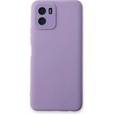 Twin Store Y15S Kılıf Lansman Glass Kapak - Lila