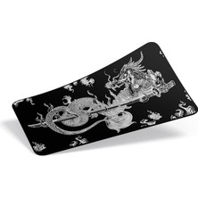 Savlar Store 90X40 cm Xxl Gaming Mouse Pad [ Density Hybrid Kumaş]  [yüksek Çözünürlüklü Baskı] Fare Altlığı Oyuncu Mousepad (Dragon)