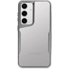 Twin Store Galaxy A24 4g Kılıf Boyi Silikon Kapak - Gümüş