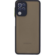Twin Store Galaxy A22 Kılıf Montreal Silikon Kapak - Lacivert