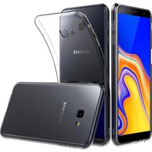 Twin Store Galaxy J4 Kılıf Lüx Şeffaf Silikon