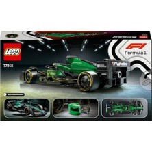 Savlar Store Speed Champions Martin Aramco F1 AMR24 Yarış Arabası 77245 – 10 Yaş ve Üzeri Için Koleksiyonluk Sürücü Minifigürü Içeren Yapım ve Sergileme Seti, Babalar Günü Hediyesi (269 Parça)