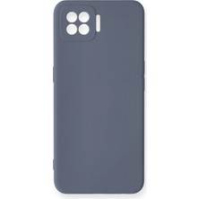 Twin Store A73 Kılıf Nano Içi Kadife Silikon - Gri