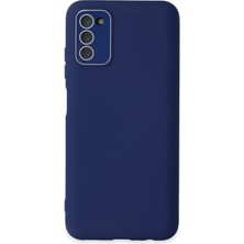 Twin Store Galaxy A03S Kılıf Lansman Glass Kapak - Sky