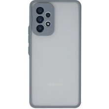 Twin Store Galaxy A53 5g Kılıf Montreal Silikon Kapak - Gri