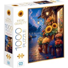 Savlar Store Çiçekçi Dükkanı 1000 Parça 2,2mm Kalınlık 48X68CM Profesyonel Hobi Puzzle Yapboz Serisi