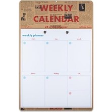 Savlar Store Haftalık Planlayıcı Duvar Takvimi