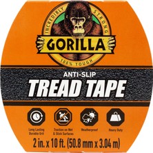 Savlar Store Gorilla Kaymayı Önleyici Bant 5 cm x 25 cm Rulo, Siyah, (1'li Paket)