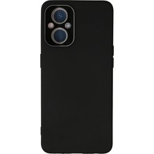 Twin Store Reno 7 Lite Kılıf Lansman Glass Kapak - Siyah