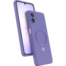 Twin Store Galaxy A07 4g Magsafe Standlı Kapak - Lila