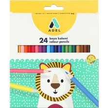 Savlar Store Karton Kutu Boya Kalemi, 24 Renk, Tam Boy, Parlak ve Canlı Renkler, Kolay Açılır, Kaliteli Mineli, Dayanıklı Uçlar