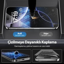 Savlar Store 5d Glass Easyfit 2 Adet Kolay Uygulama Aparatlı Ekran Koruyucu Temperli Şeffaf Cam (17 Pro Max/ 16 Pro Max)