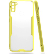 Twin Store Galaxy A11 Kılıf Platin Silikon - Sarı