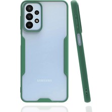 Twin Store Galaxy A23 4g Kılıf Platin Silikon - Yeşil