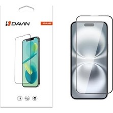 Savlar Store Ile Uyumlu 16 Plus 5d Cam Ekran Koruyucu, Siyah