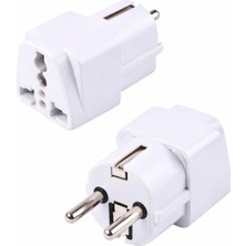 Savlar Store Hadron 4’ü 1 Arada Uluslararası Seyahat Priz Adaptörü, Abd, Ab, Ingiltere, Avustralya Fiş Tipi, Çoklu Cihaz Şarj, Kompakt ve Taşınabilir Dönüştürücü, Akıllı Telefon Tablet Laptop Uyumlu, Kaliteli Abs