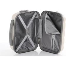 Savlar Store Abs Makyaj Çantası V305-M Kemik Gri