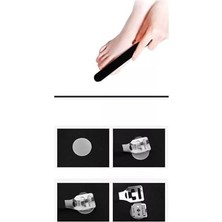 Savlar Store Profesyonel Manikür Pedikür Seti Tırnak Eti Itici Tırnak Törpüsü Topuk Törpüsü Set 7 In 1