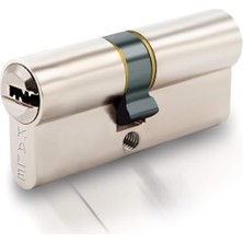 Savlar Store Kilit 164 Snce Barel 68MM 5 Anahtarlı Kapı Kilidi Göbeği (Nikel, 68MM)