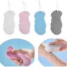 Savlar Store Noksi 3D Banyo Süngeri,süper Yumuşak Masaj,duş Süngeri, Cilt Sağlığını Korur, Yetişkinler ve Çocuklar Için Karışık Renk Mavi,gri,pembe,beyaz (NKS122)