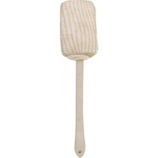 Savlar Store Plastik Saplı Sisal Sırt KESESI:11X49 cm 1 Paket(1 x 1 Adet)